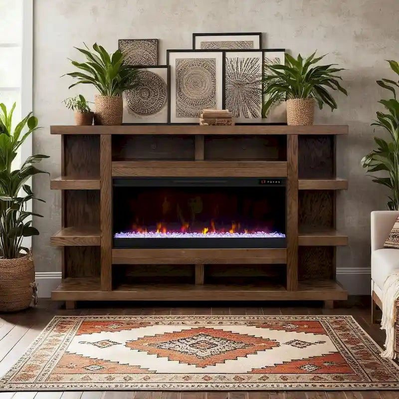 Laurel Canyon, manteau de cheminée de 72 pouces