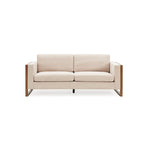 Canapé 3 places Lily Modern 79 avec pieds en bois massif