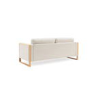 Canapé 3 places Lily Modern 79 avec pieds en bois massif
