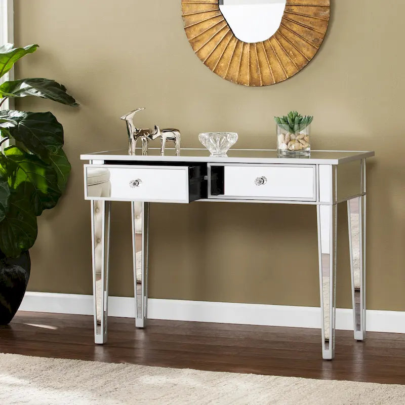 Table d'appoint Olivia à miroir