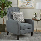 Fauteuil inclinable en tissu touffeté Nievis