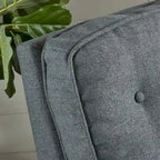 Fauteuil inclinable en tissu touffeté Nievis