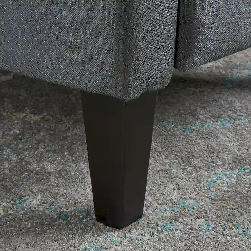 Fauteuil inclinable en tissu touffeté Nievis