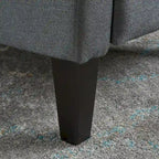 Fauteuil inclinable en tissu touffeté Nievis