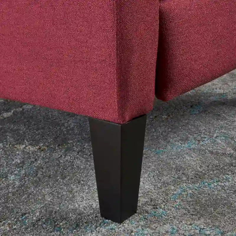 Fauteuil inclinable en tissu touffeté Nievis