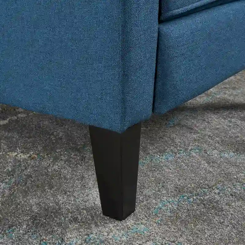 Fauteuil inclinable en tissu touffeté Nievis