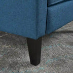 Fauteuil inclinable en tissu touffeté Nievis