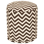 Pouf Chevron Intérieur / Extérieur 40,6 L x 40,6 P x 43,2 H cm