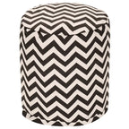 Pouf Chevron Intérieur / Extérieur 40,6 L x 40,6 P x 43,2 H cm