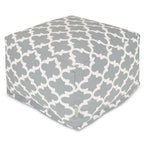 Pouf/ottoman treillis intérieur/extérieur 68,6 cm L x 68,6 cm l x 43,2 cm H