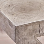 Table d'appoint Max en béton léger pour l'extérieur