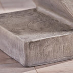 Table d'appoint Max en béton léger pour l'extérieur