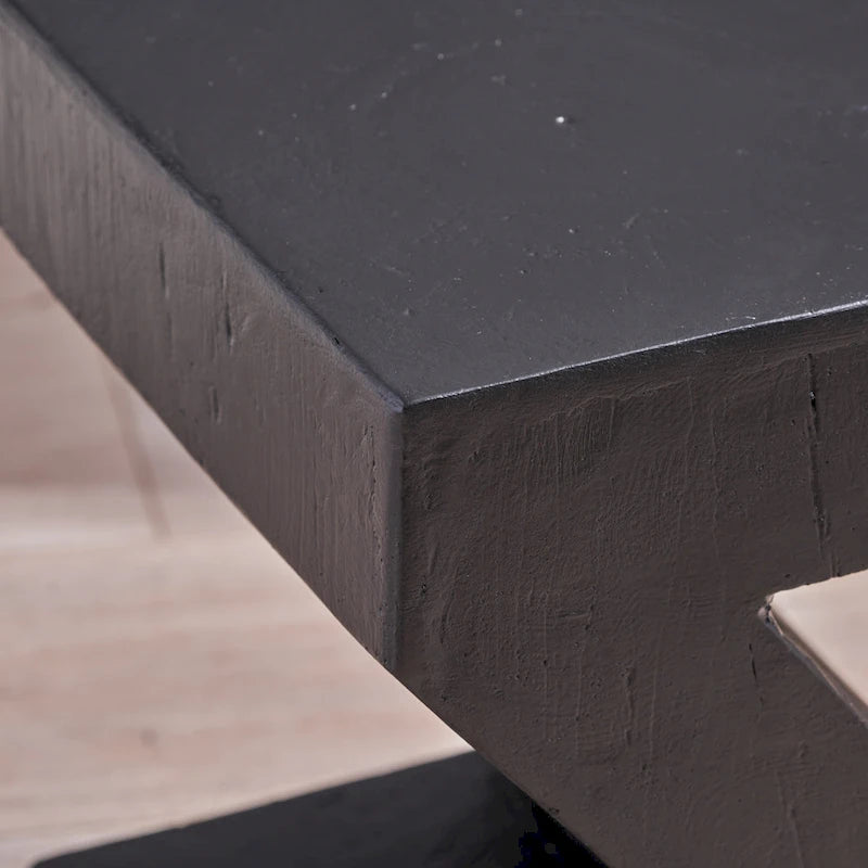 Table d'appoint Max en béton léger pour l'extérieur