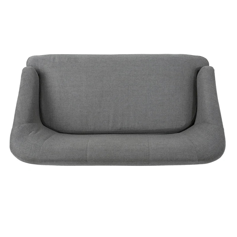 Sheena Causeuse en tissu style moderne du milieu du siècle