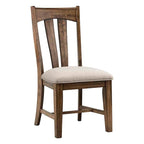 Chaises d'appoint Whiskey River Gun Powder Grey Splat Back (lot de 2)
