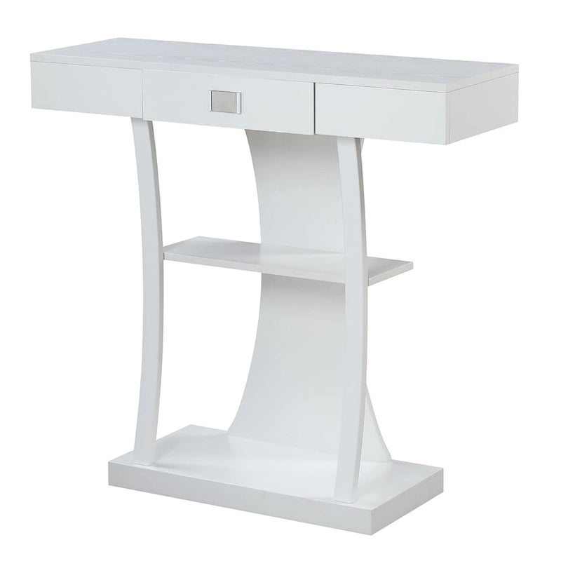 Console avec étagères Newport 1 tiroir Harri