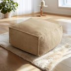 Canapé Paresseux Teddy Faux Tissu Canapé de Salon Fauteuil Poire avec Mousse à Mémoire de Forme