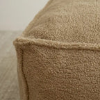Canapé Paresseux Teddy Faux Tissu Canapé de Salon Fauteuil Poire avec Mousse à Mémoire de Forme
