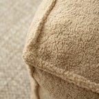 Canapé Paresseux Teddy Faux Tissu Canapé de Salon Fauteuil Poire avec Mousse à Mémoire de Forme
