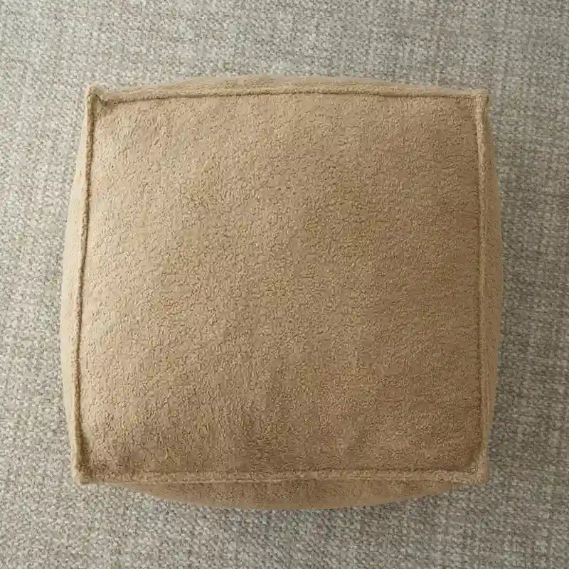 Canapé Paresseux Teddy Faux Tissu Canapé de Salon Fauteuil Poire avec Mousse à Mémoire de Forme