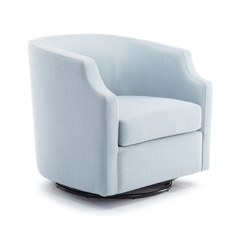 Fauteuil club pivotant et à bascule Cayden