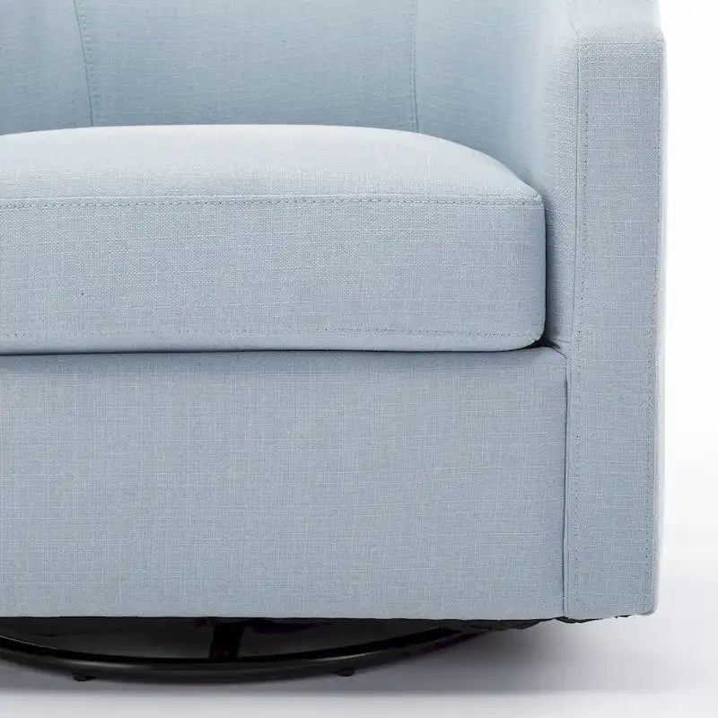 Fauteuil club pivotant et à bascule Cayden