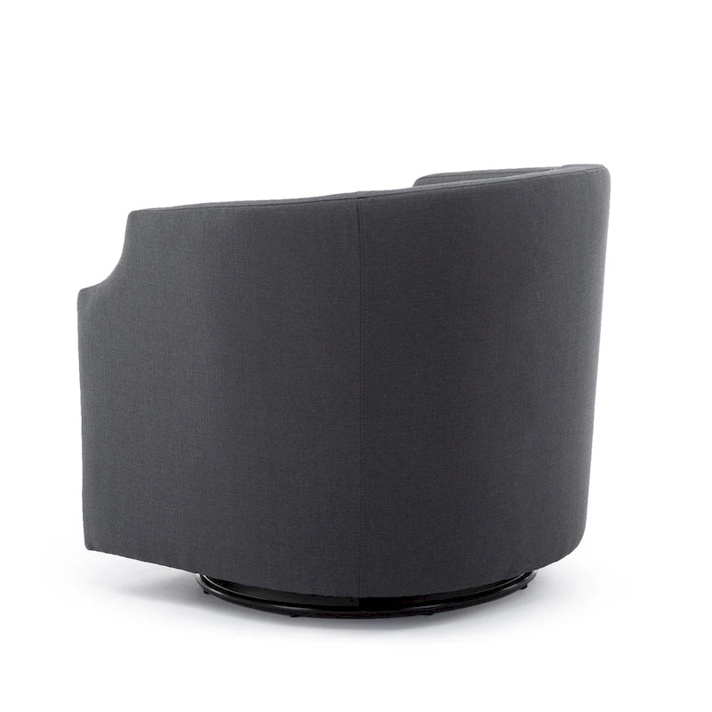Fauteuil club pivotant et à bascule Cayden