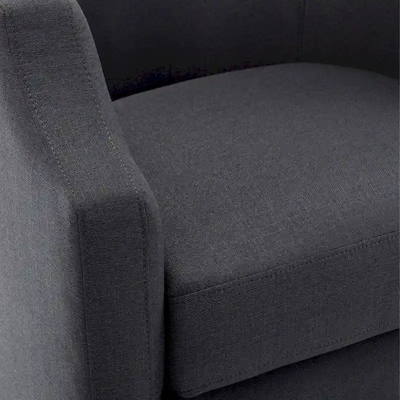 Fauteuil club pivotant et à bascule Cayden