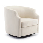 Fauteuil club pivotant et à bascule Cayden