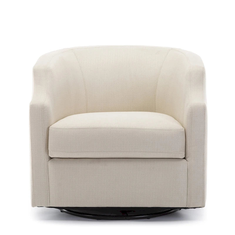 Fauteuil club pivotant et à bascule Cayden