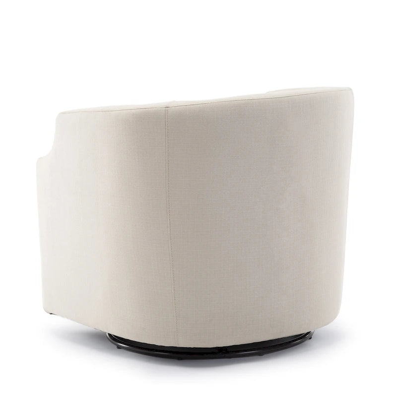Fauteuil club pivotant et à bascule Cayden