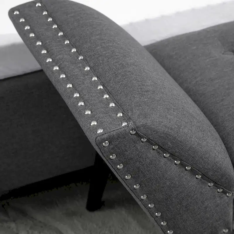 Table basse Avala avec plateau relevable, Noyer et Noir