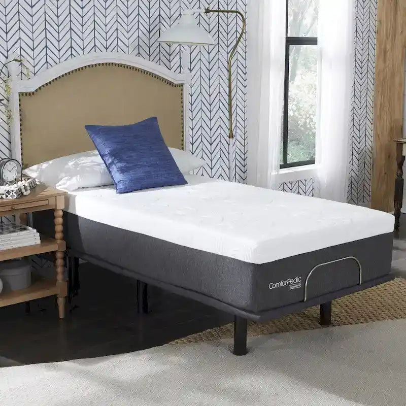 Ensemble matelas NRGel de 12 pouces et lit réglable
