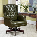 Fauteuil de Bureau de Direction Classique, Fauteuil de Patron à Dossier Haut et Oreilles