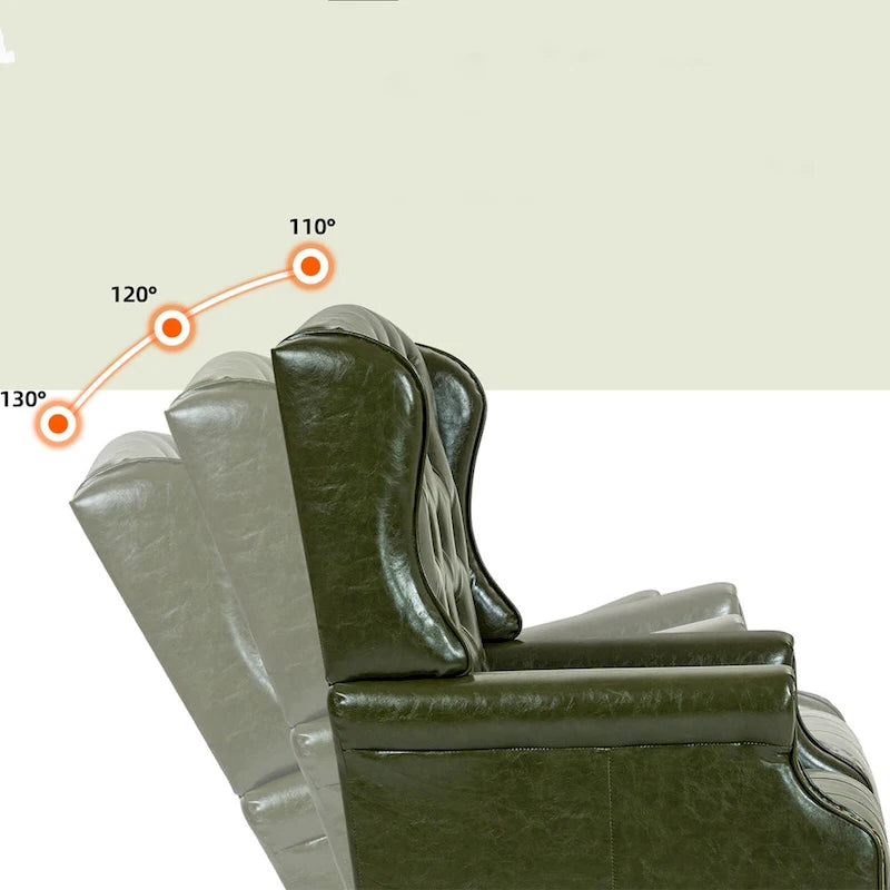 Fauteuil de Bureau de Direction Classique, Fauteuil de Patron à Dossier Haut et Oreilles