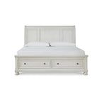 Lit traîneau avec rangement Ashley Robbinsdale Antique White par Signature Design