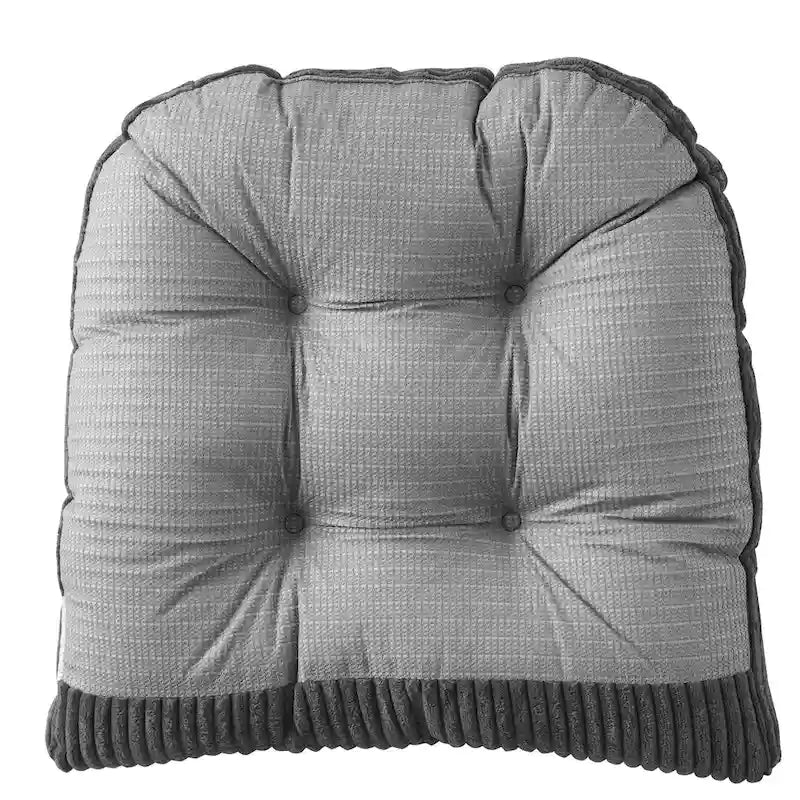 Ensembles de coussins de chaise berçante 2 pièces en velours côtelé antidérapants