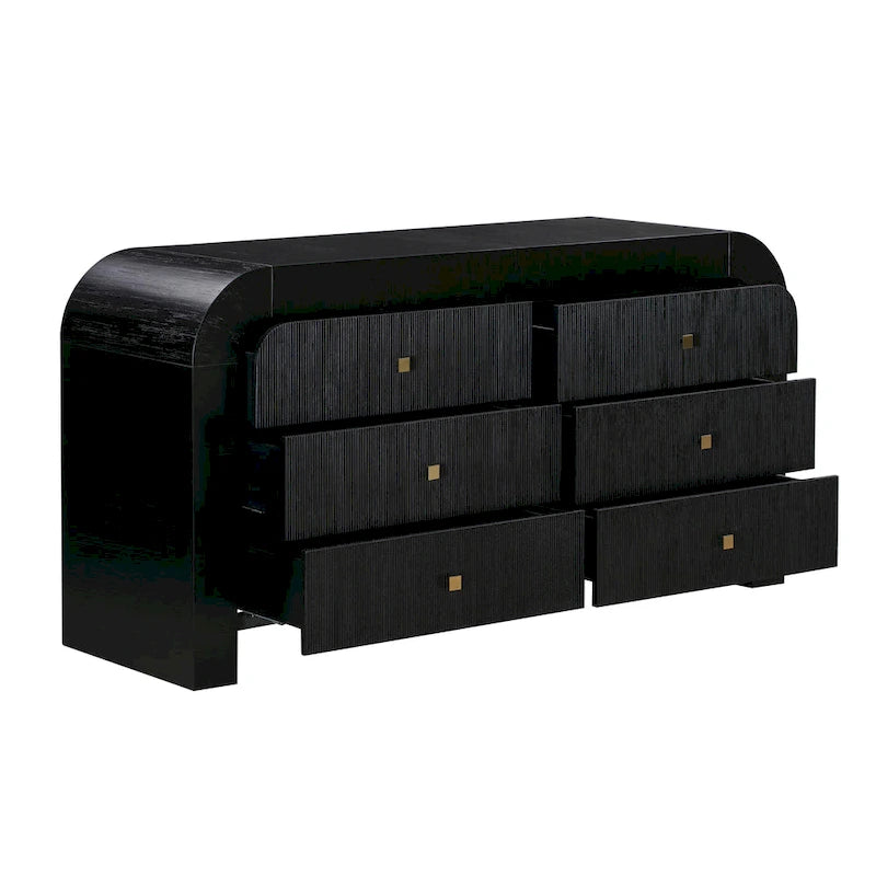 Commode à 6 tiroirs Hump