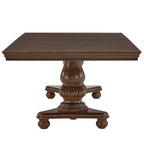 Table de salle à manger à double piédestal Constantinople avec rallonge