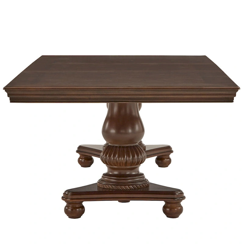 Table de salle à manger à double piédestal Constantinople avec rallonge