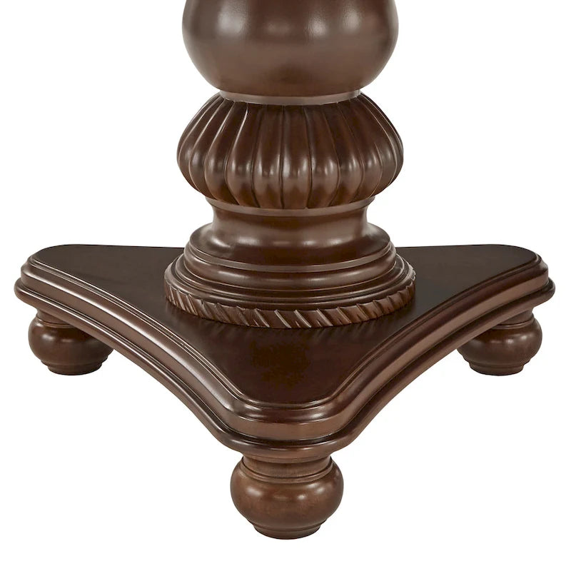 Table de salle à manger à double piédestal Constantinople avec rallonge