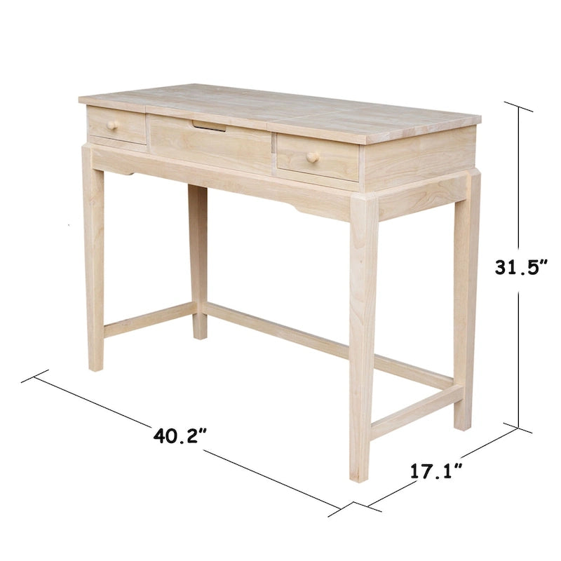 Coiffeuses en bois massif