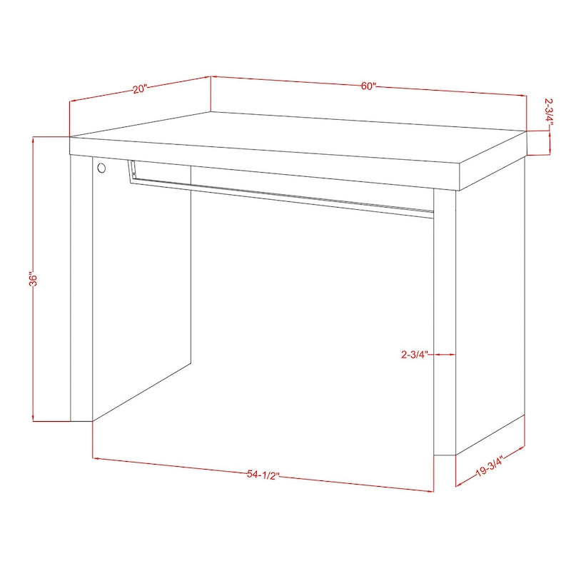 Table mange-debout 60 pouces en faux marbre