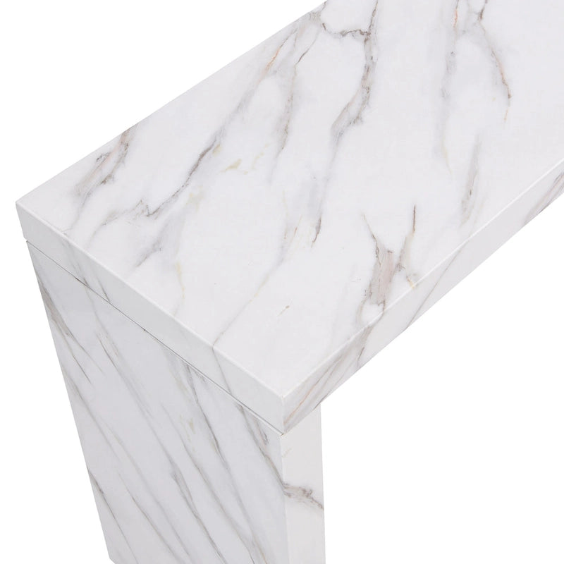 Table mange-debout 60 pouces en faux marbre