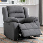 Fauteuil inclinable électrique avec accoudoirs rembourrés et port USB