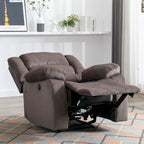 Fauteuil inclinable électrique avec accoudoirs rembourrés et port USB