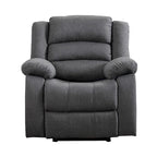 Fauteuil inclinable électrique avec accoudoirs rembourrés et port USB