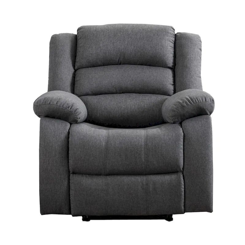 Fauteuil inclinable électrique avec accoudoirs rembourrés et port USB