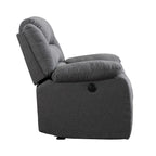 Fauteuil inclinable électrique avec accoudoirs rembourrés et port USB