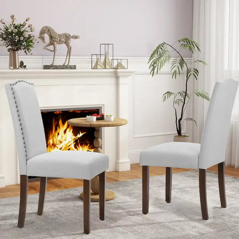 Banc rembourré capitonné moderne/Ottoman d'appoint en tissu